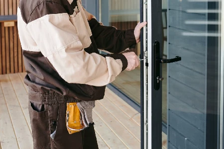 Cleaning And Polishing Glass Door Installation in The Crossings, FL