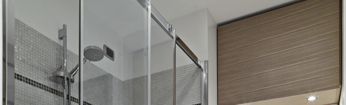 Frosted Glass Shower Doors in The Crossings, FL